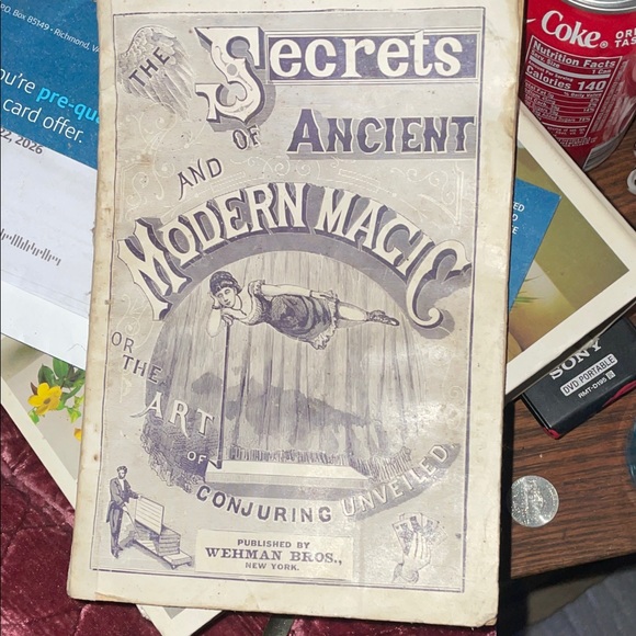 adidas Secrets of Ancient and Modern Magic Book - Black and White